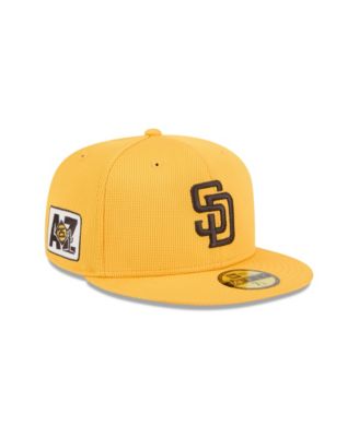 New Era - Men's Yellow San Diego Padres 2025 Spring Training 59FIFTY Fitted Hat