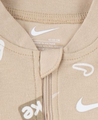 Baby Girls or Boys Printed Footed Coverall