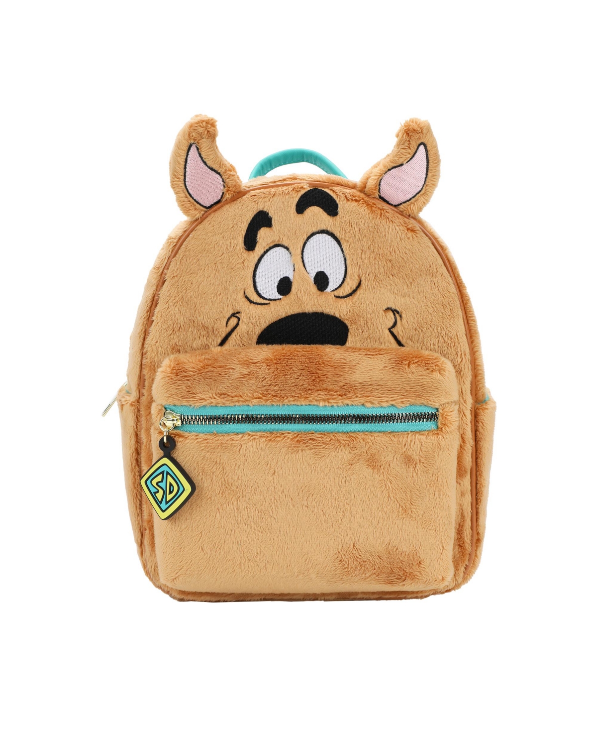Faux Fur 10.5 Brown Mini Character Backpack - Brown
