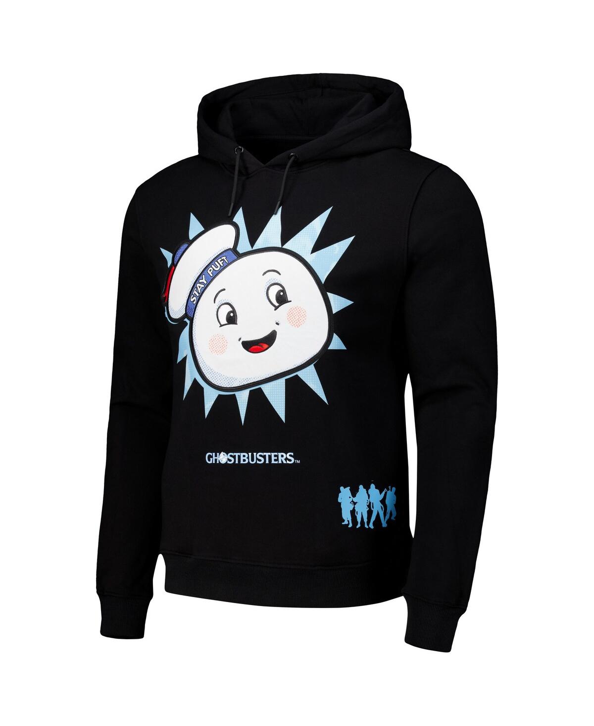 Shop Freeze Max Men's And Women's Black Ghostbusters Stay Puft Pullover Hoodie
