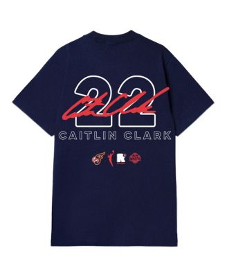Men's and Women's Caitlin Clark Navy Indiana Fever 2024 WNBA Rookie of the Year T-Shirt