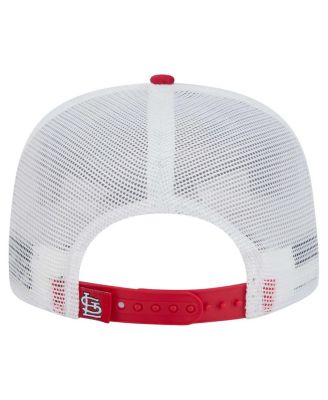 Men's Red St. Louis Cardinals 9FIFTY A-Frame Trucker Snapback Hat