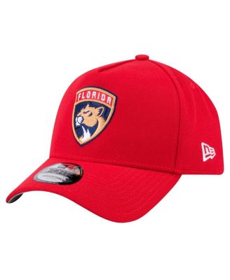 New Era - Men's Red Florida Panthers Core A-Frame 9FORTY Adjustable Hat