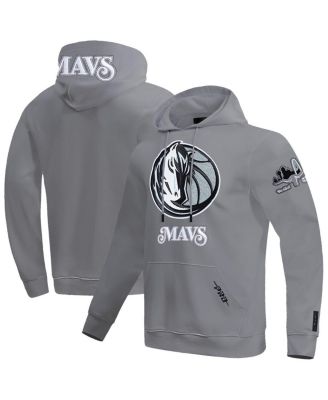 Pro Standard - Men's Gray Dallas Mavericks 2024/25 City Edition Chenille Applique Pullover Hoodie