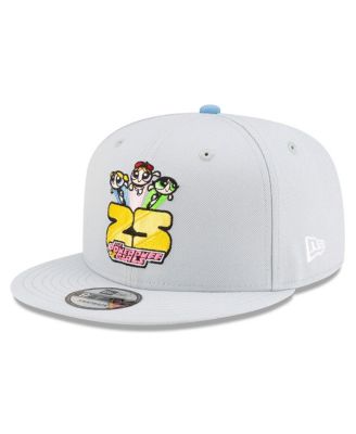 Men's Gray The Powerpuff Girls 25th Anniversary 9FIFTY Snapback Hat
