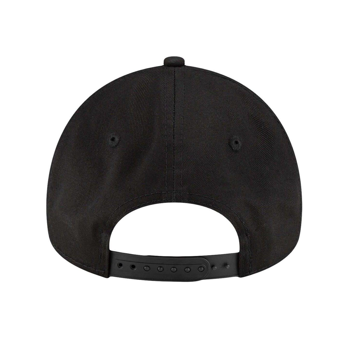 Мужская кепка New Era Black Bubba Wallace Rope A-Frame 9FORTY Adjustable Hat — фото 3