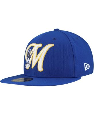 New Era - Men's Royal Milwaukee Brewers Duo Logo 2.0 59FIFTY Fitted Hat