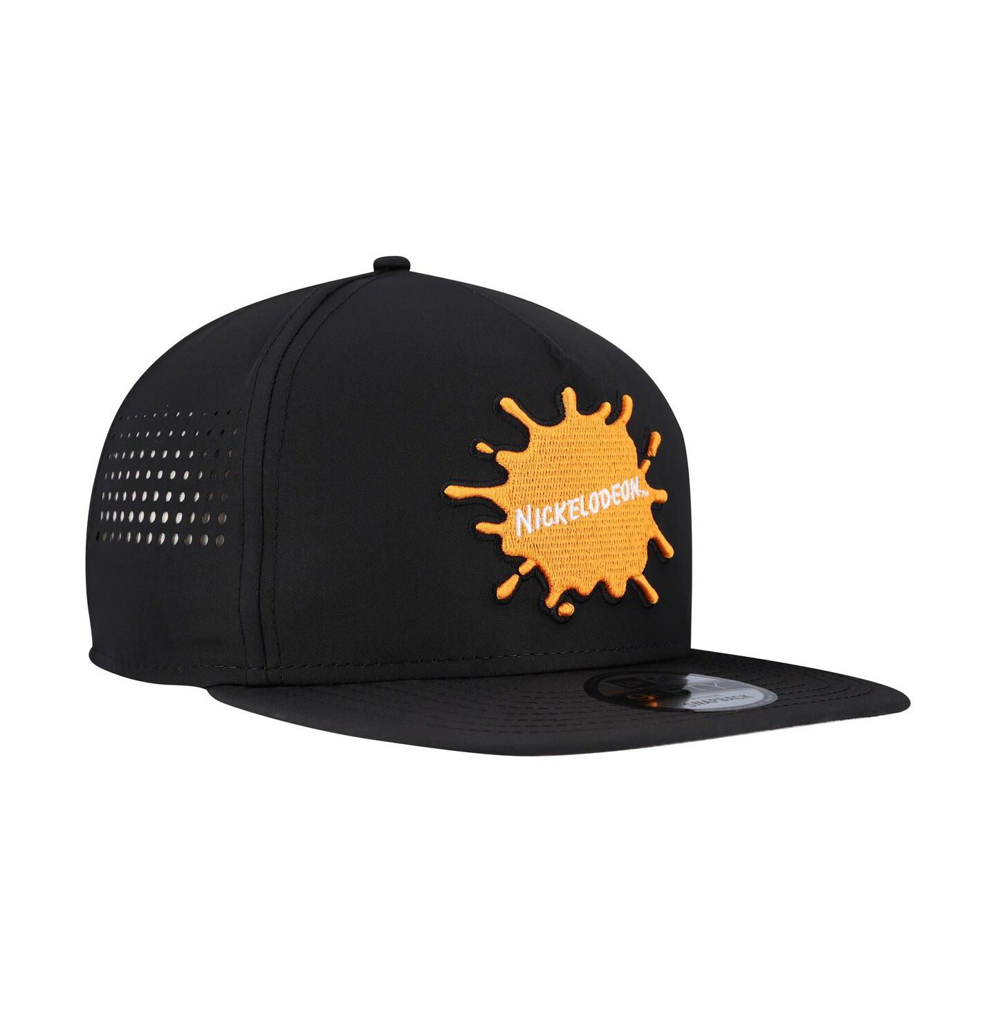 Мужская кепка New Era Black Nickelodeon Vented 9FIFTY Snapback Hat — фото 5