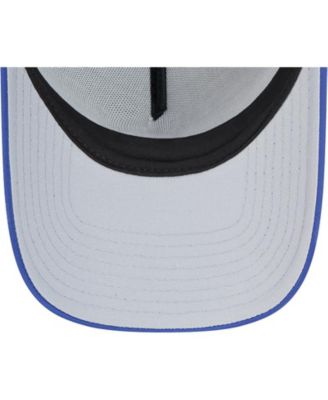 Men's White Los Angeles Dodgers Retro Wordmark 9FORTY A-Frame Trucker Adjustable Hat