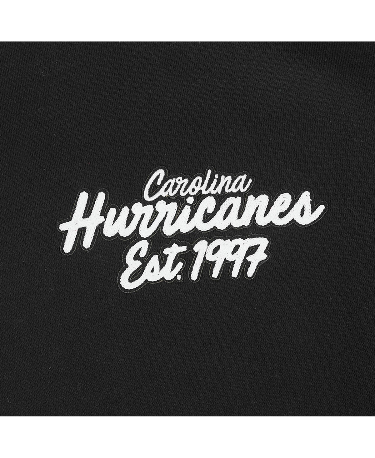 Pro Standard Men's Black Carolina Hurricanes Paint The City Pullover Hoodie In Black