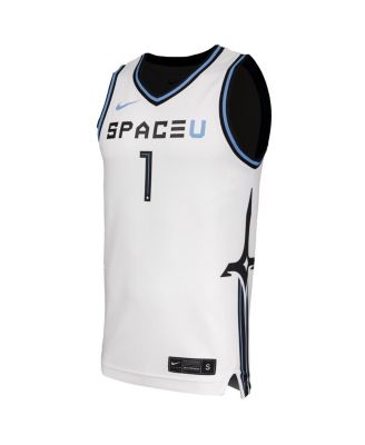 Men's White UCF Knights Space Game Replica Basketball Jersey