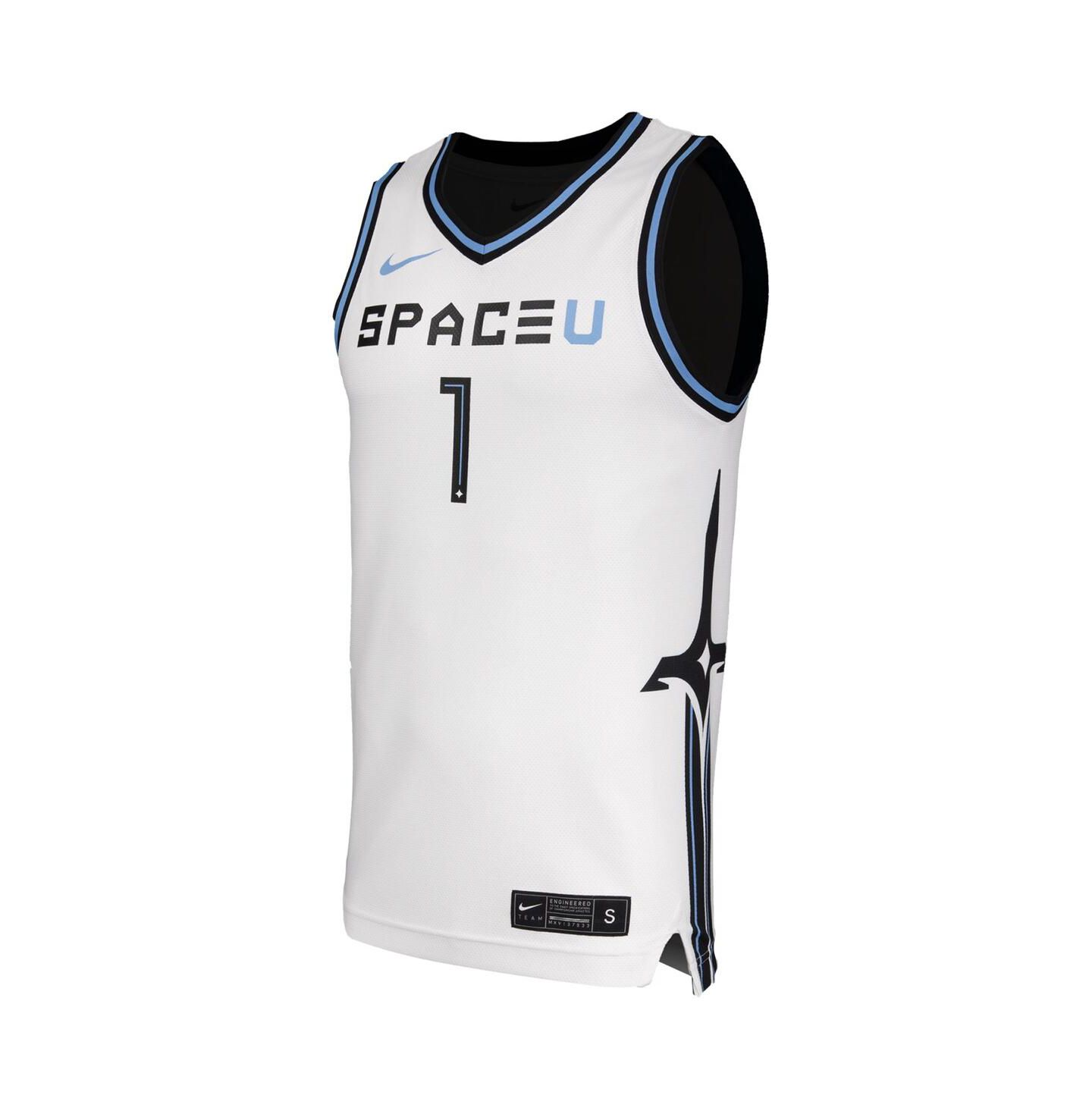 Мужской топ Nike White UCF Knights Space Game Replica Basketball Jersey — фото 3