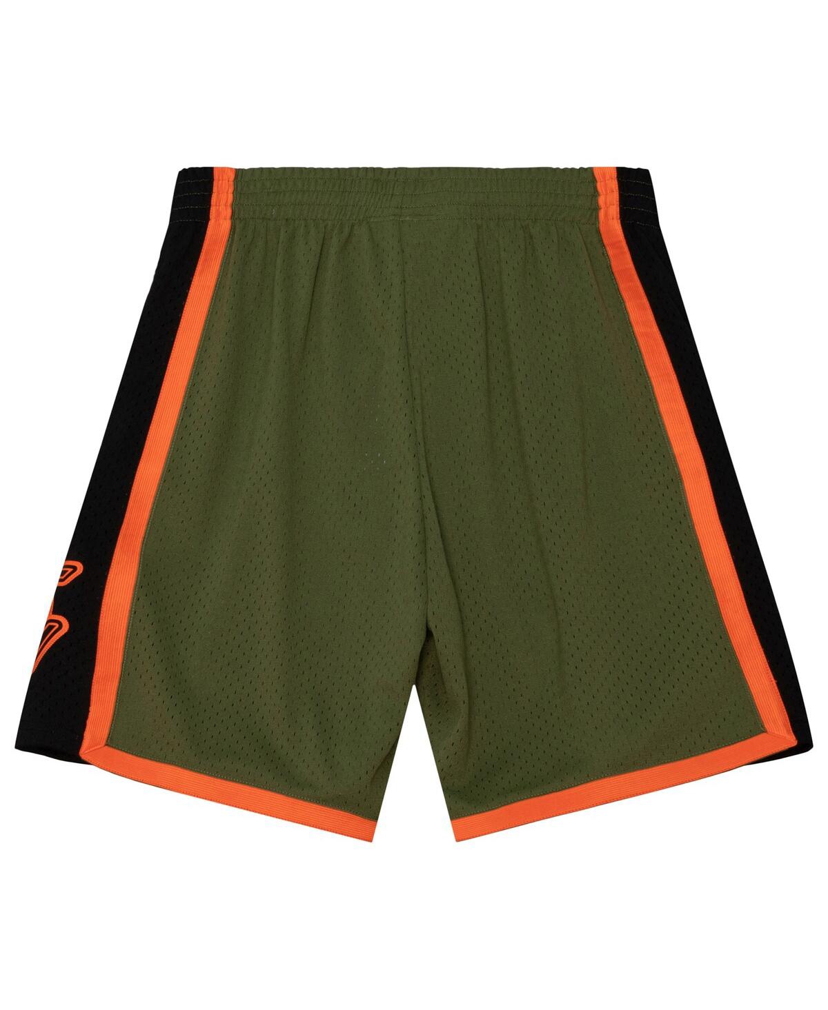Mitchell & Ness Men's Green Los Angeles Lakers 2009-10 Hardwood Classics Flight Swingman Shorts In Green