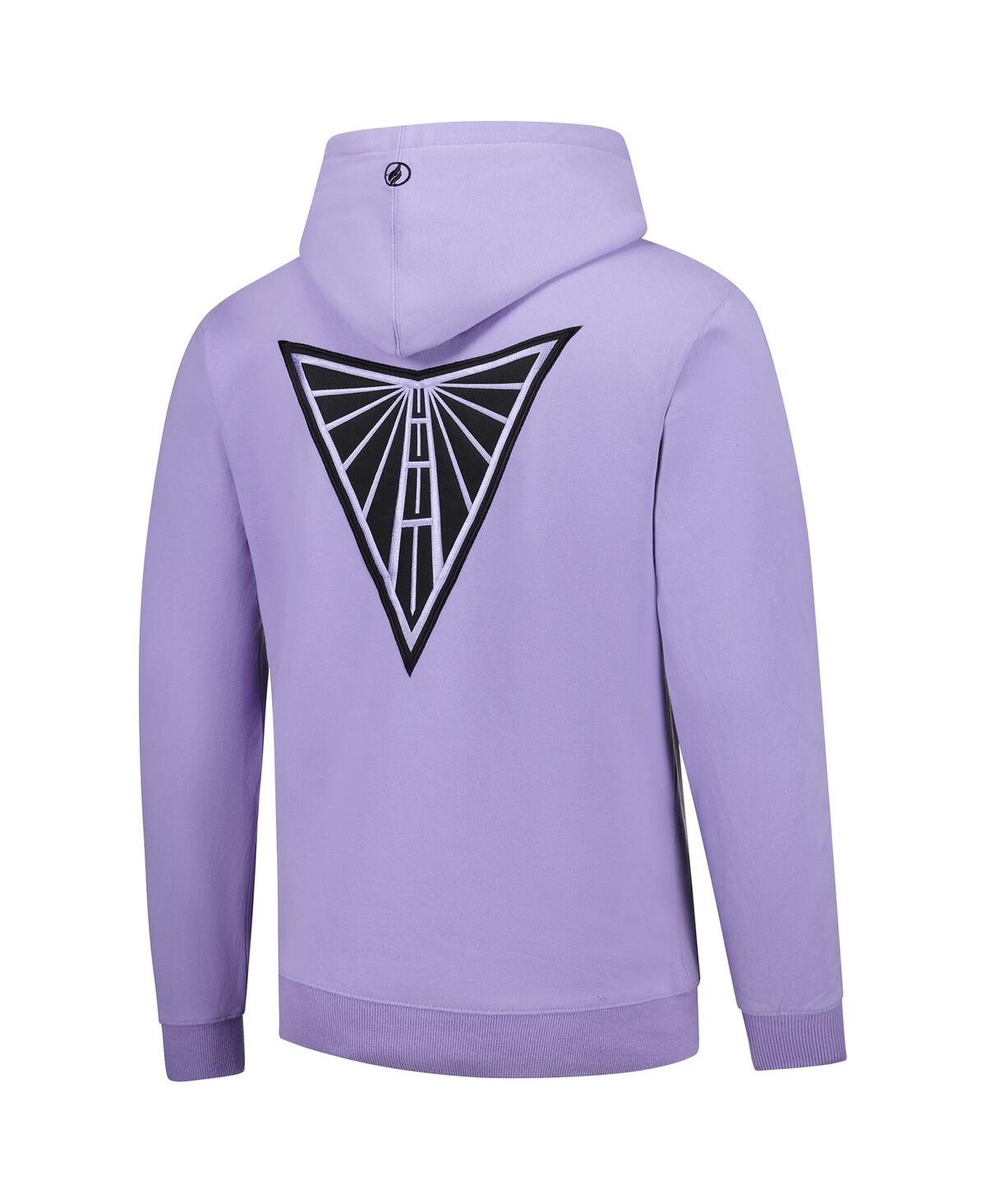 Fisll Men's And Women's Violet Golden State Valkyries Fleece Pullover Hoodie In Violet