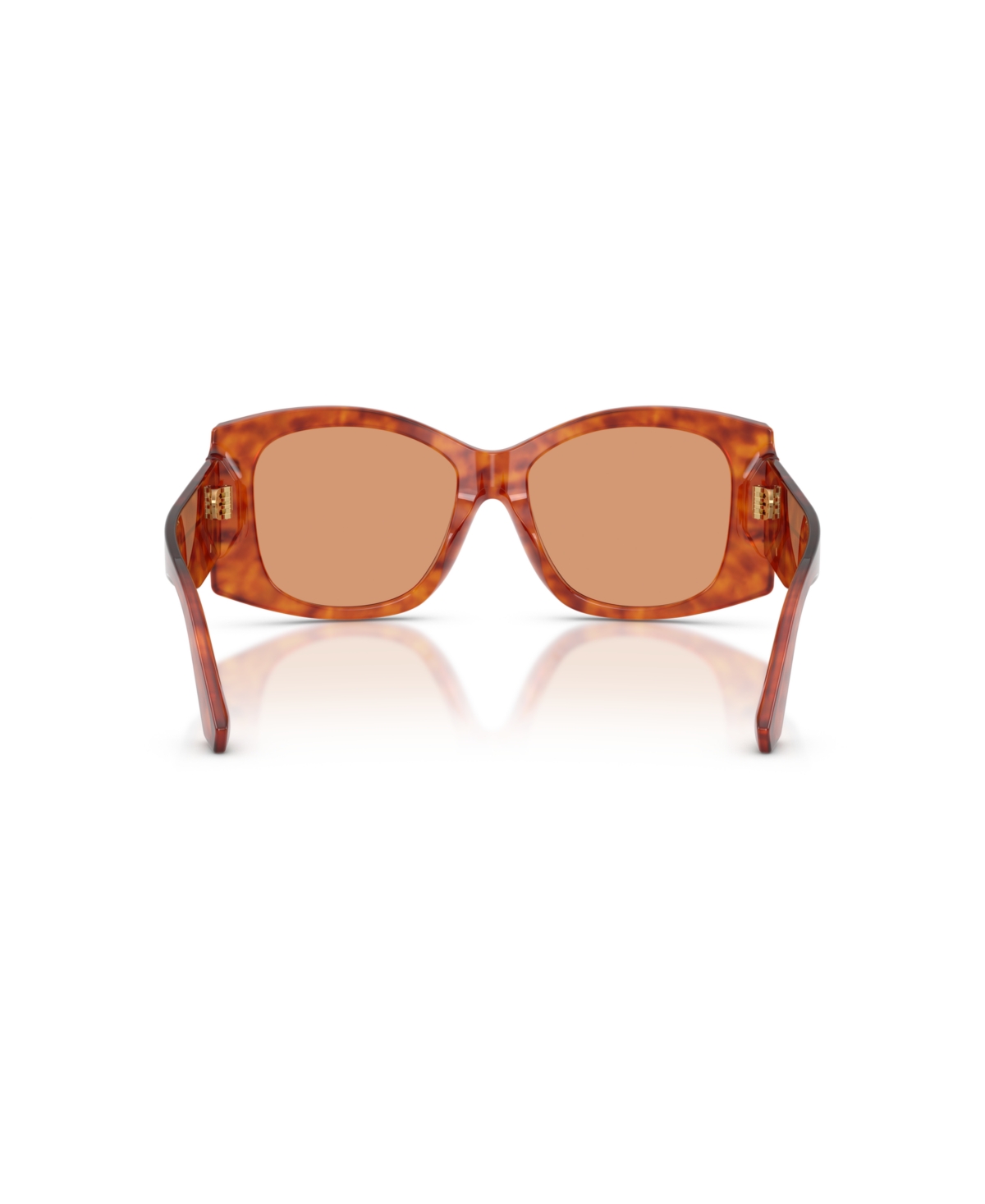 Dolce & Gabbana Womens Brown Dg4501 Butterfly-frame Acetate Sunglasses In Camel Havana
