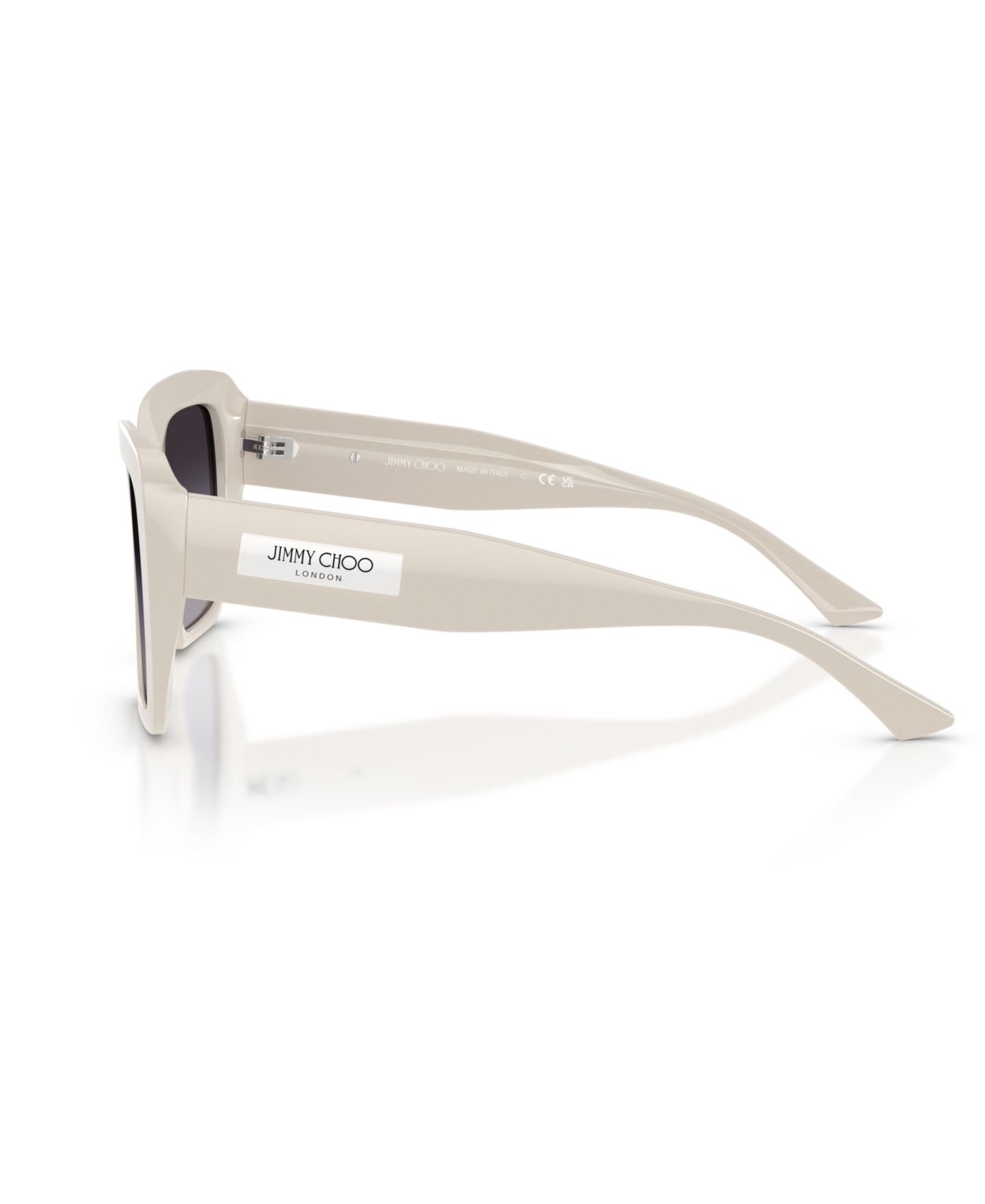 Женские солнцезащитные очки Jimmy Choo Sunglasses, JC5042, цвет: Молочный — фото 4
