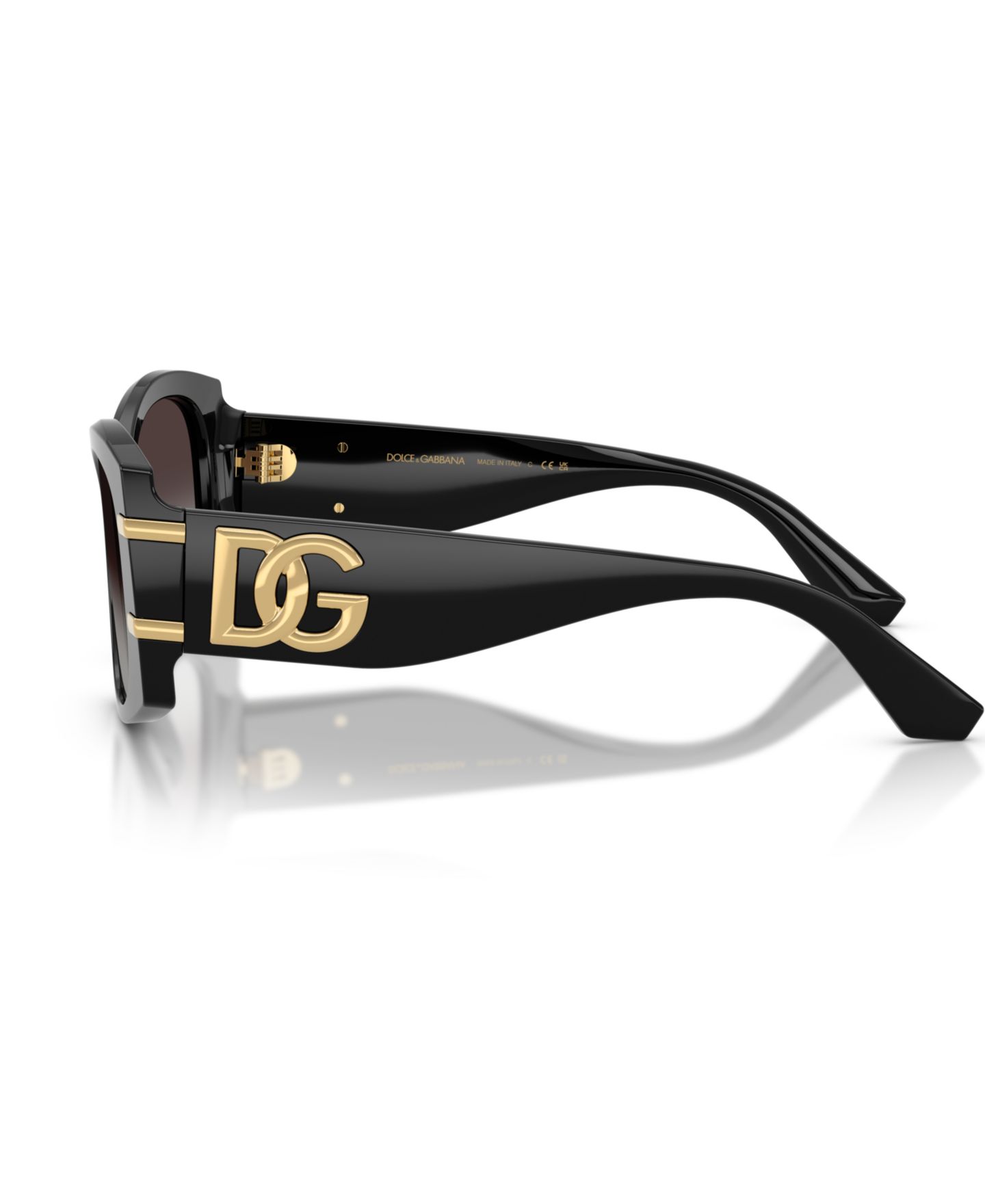 Женские солнцезащитные очки Dolce&Gabbana Sunglasses, DG4501, цвет: Чёрный — фото 4