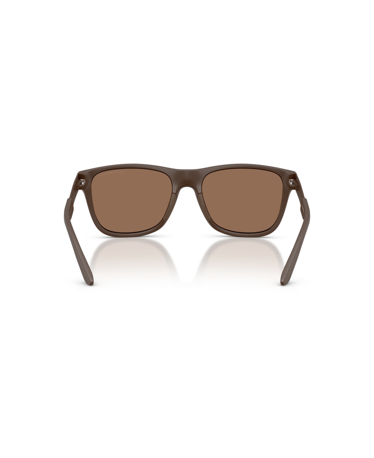 Emporio Armani Men's Large Sunglasses, Ea4243 In Matte Brown