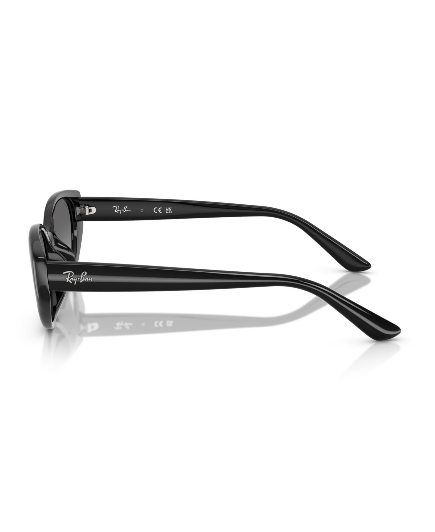 Солнцезащитные очки Ray-Ban Unisex Large Sunglasses, RB4457D, цвет: Чёрный — фото 5