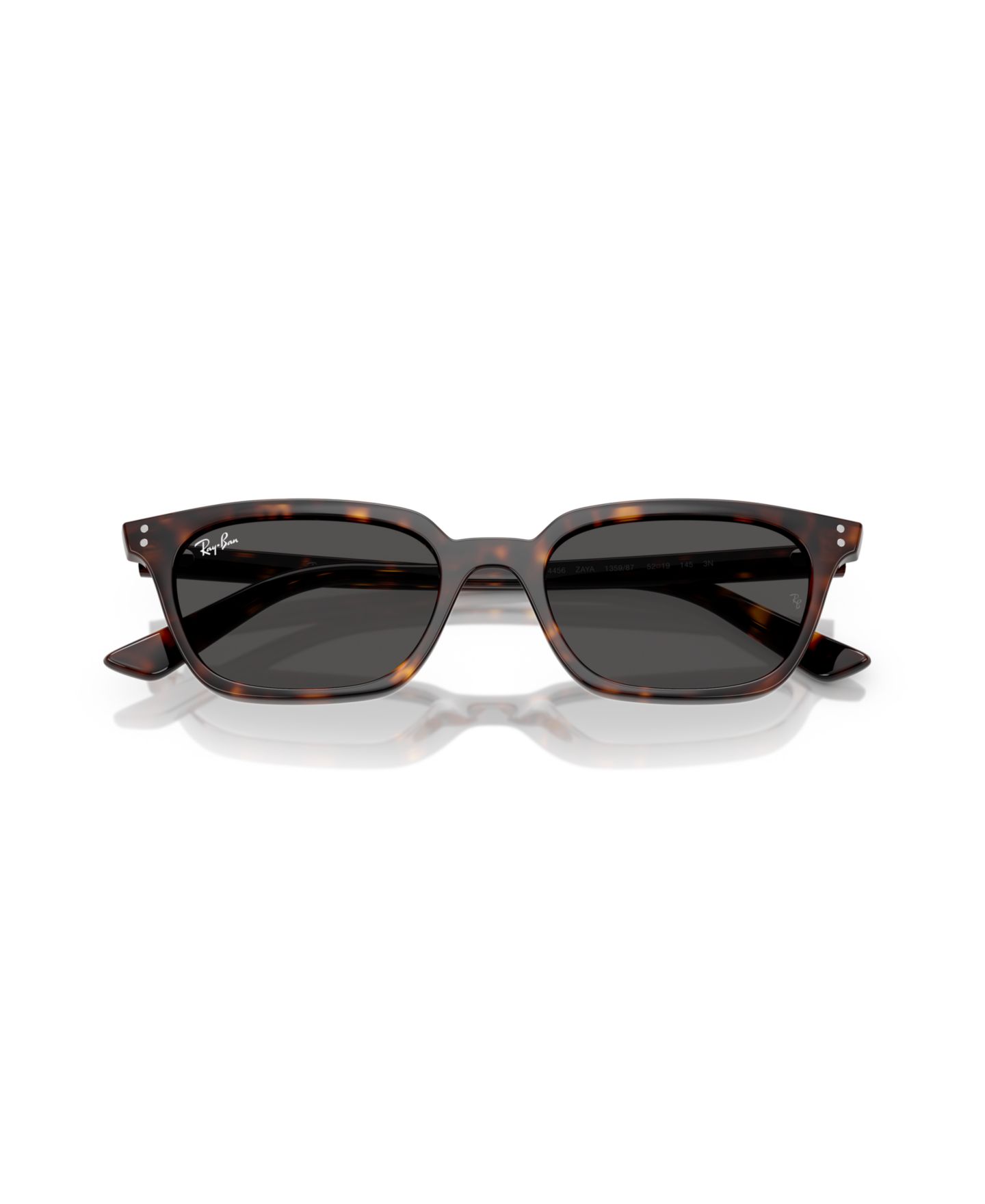 Солнцезащитные очки Ray-Ban Unisex Sunglasses, Zaya RB4456, цвет: Гавана — фото 2