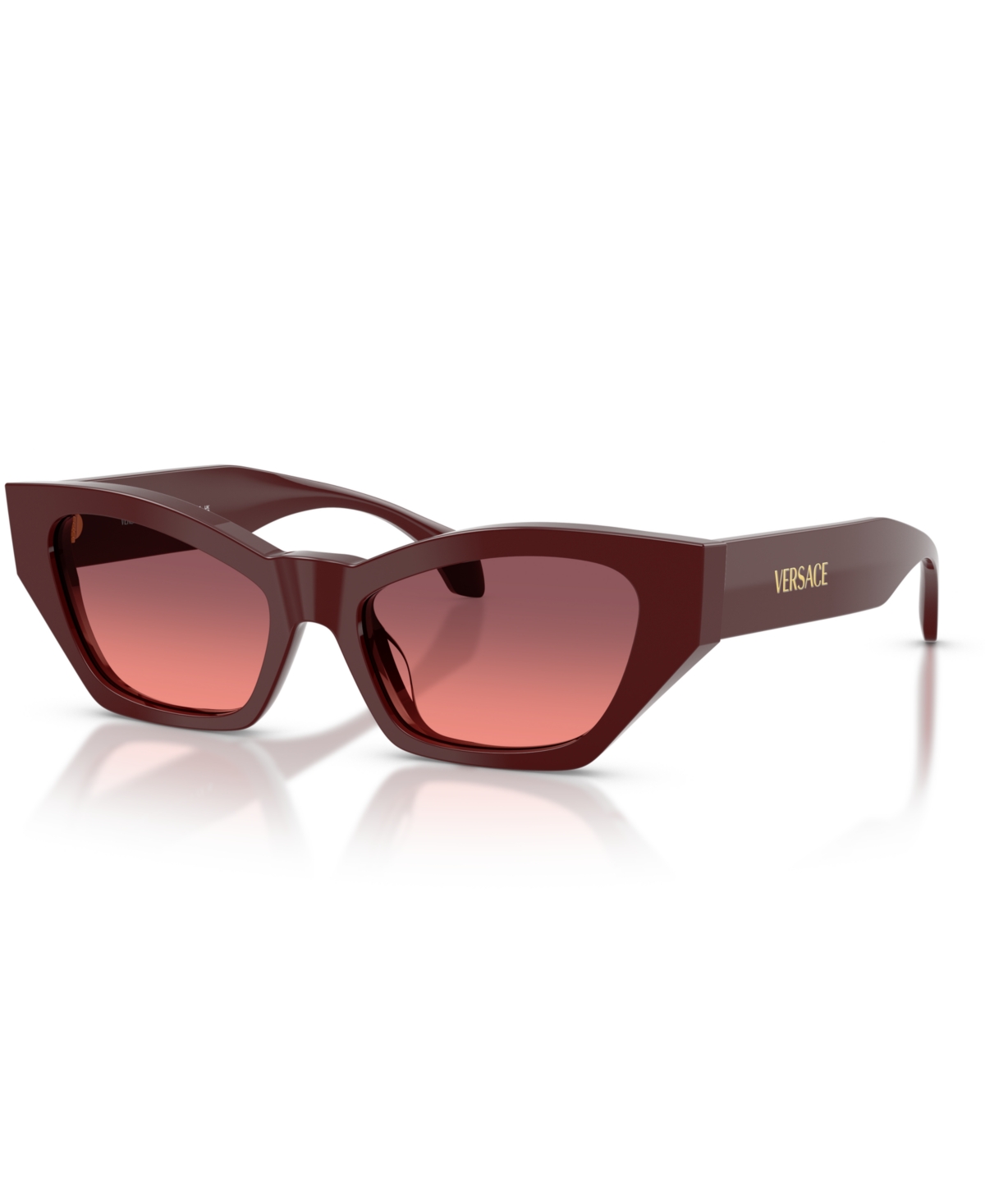Versace Frau Sunglass Ve4488u In Solid Red