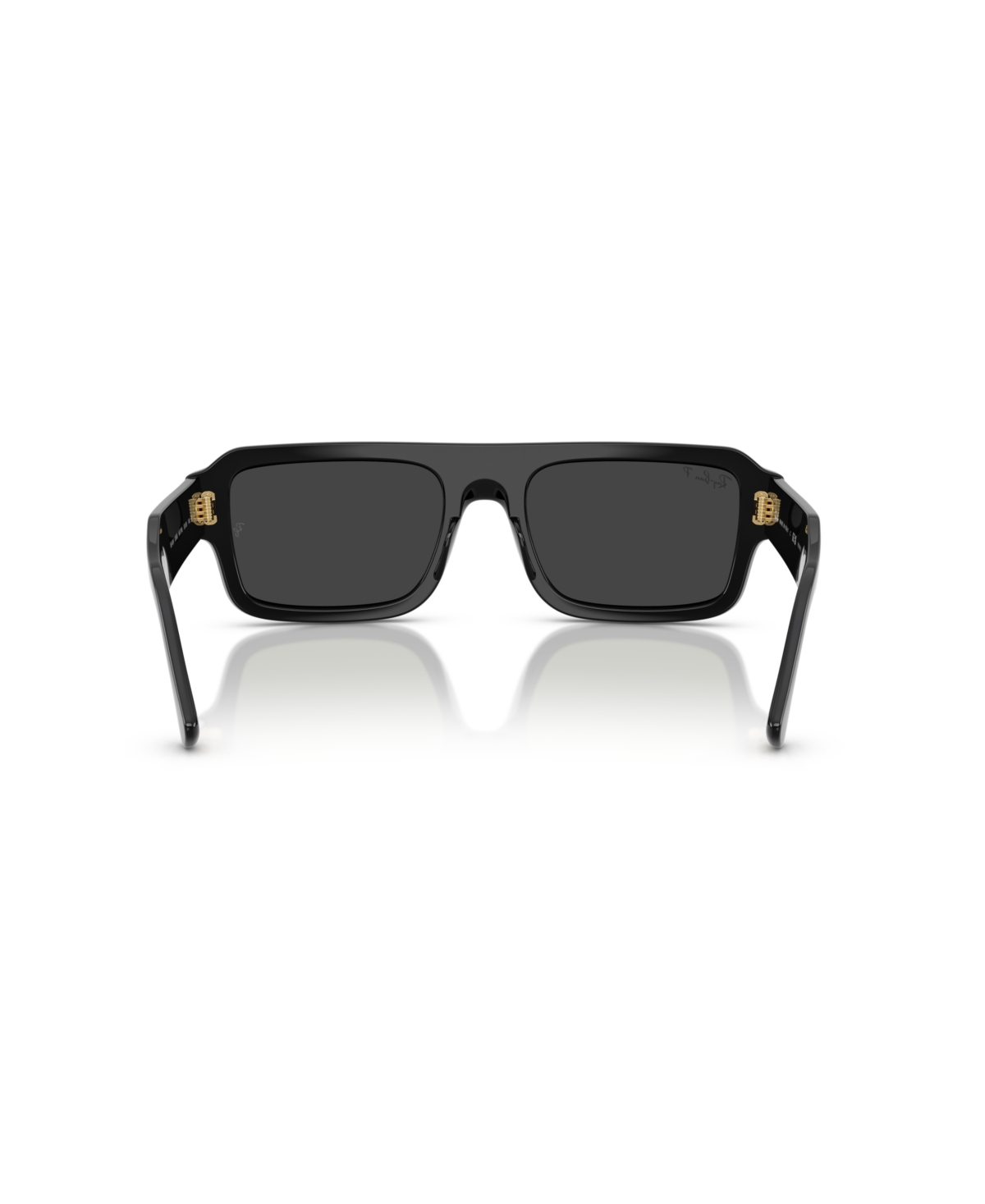 Ray Ban Unisex Lukas Polarized Sunglasses, Rb4454 In Black