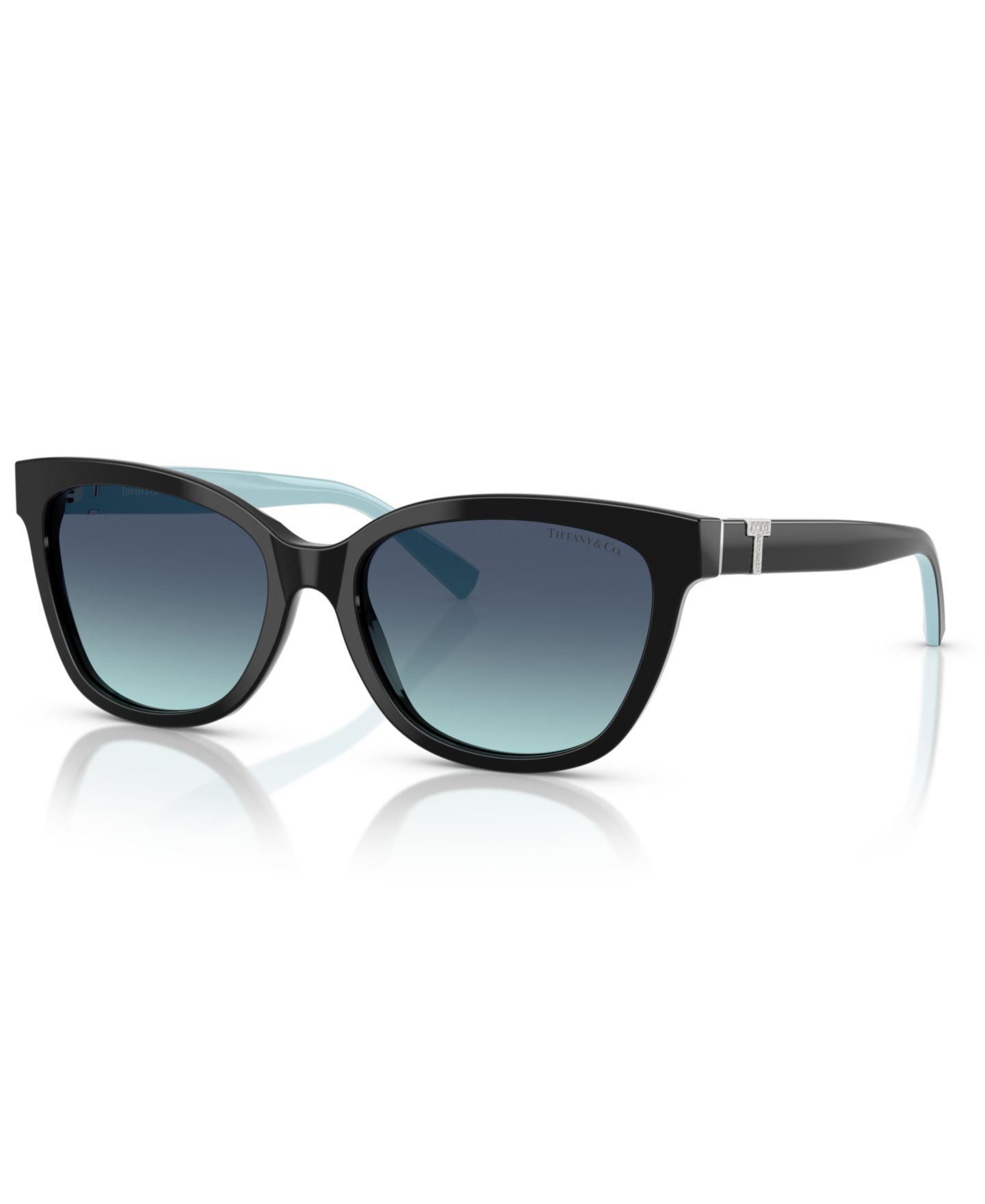 Женские солнцезащитные очки Tiffany & Co. Large Sunglasses, TF4237B, цвет: Чёрный — фото 1