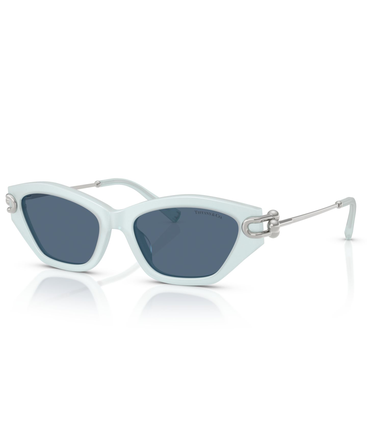 Женские солнцезащитные очки Tiffany & Co. Standard Sunglasses, TF4231U, цвет: Бледный сапфировый — фото 1