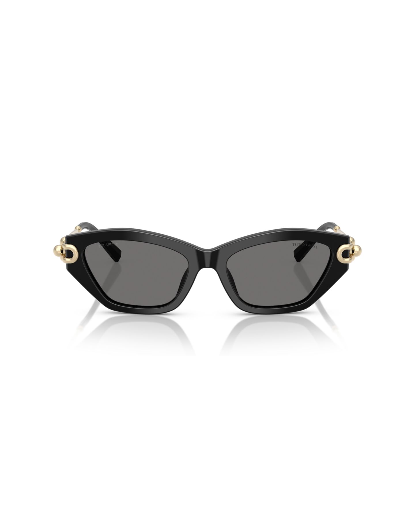 Женские солнцезащитные очки Tiffany & Co. Polarized Sunglasses, TF4231U, цвет: Чёрный — фото 5