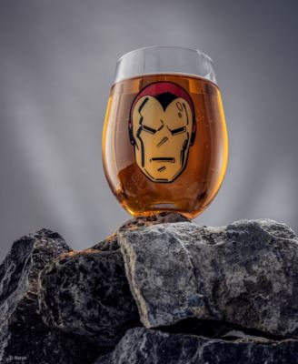 Marvel Heroes Stemless Drinking Glasses, Set of 4