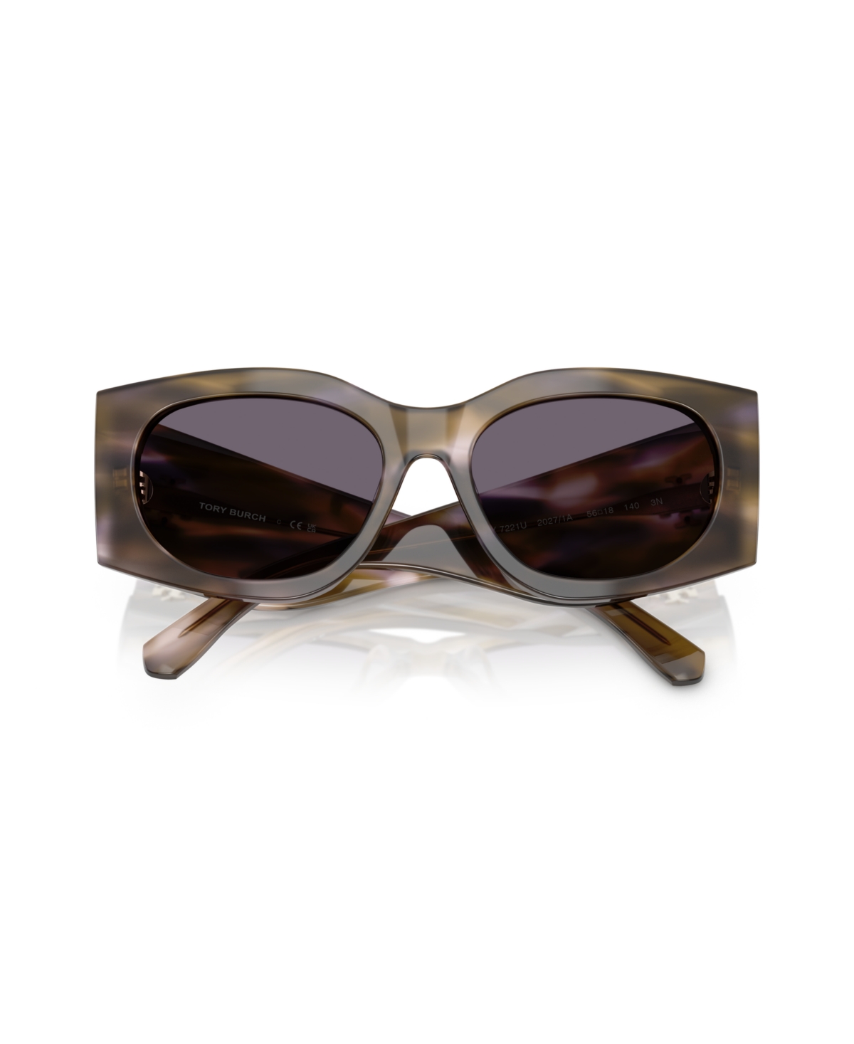 Tory Burch Ty7221u In Purple Striated