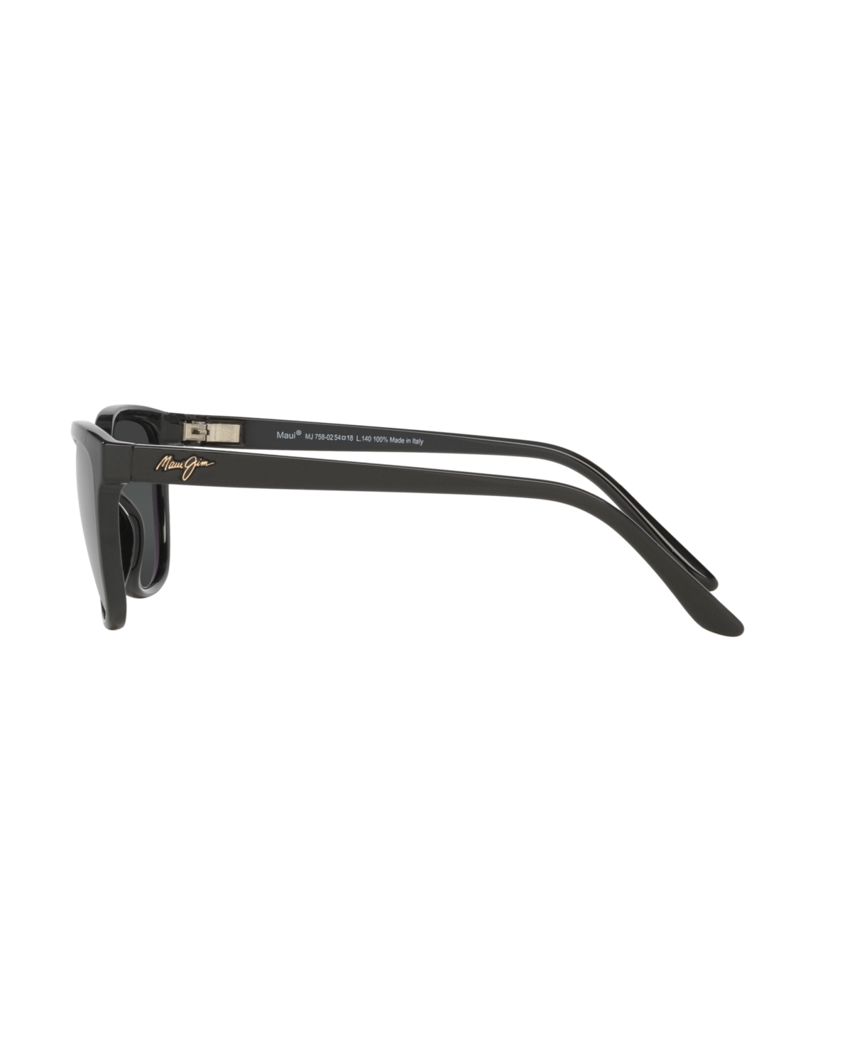 Maui Jim Women's Honi Polarized Sunglasses, Mj000788 In Black Shiny