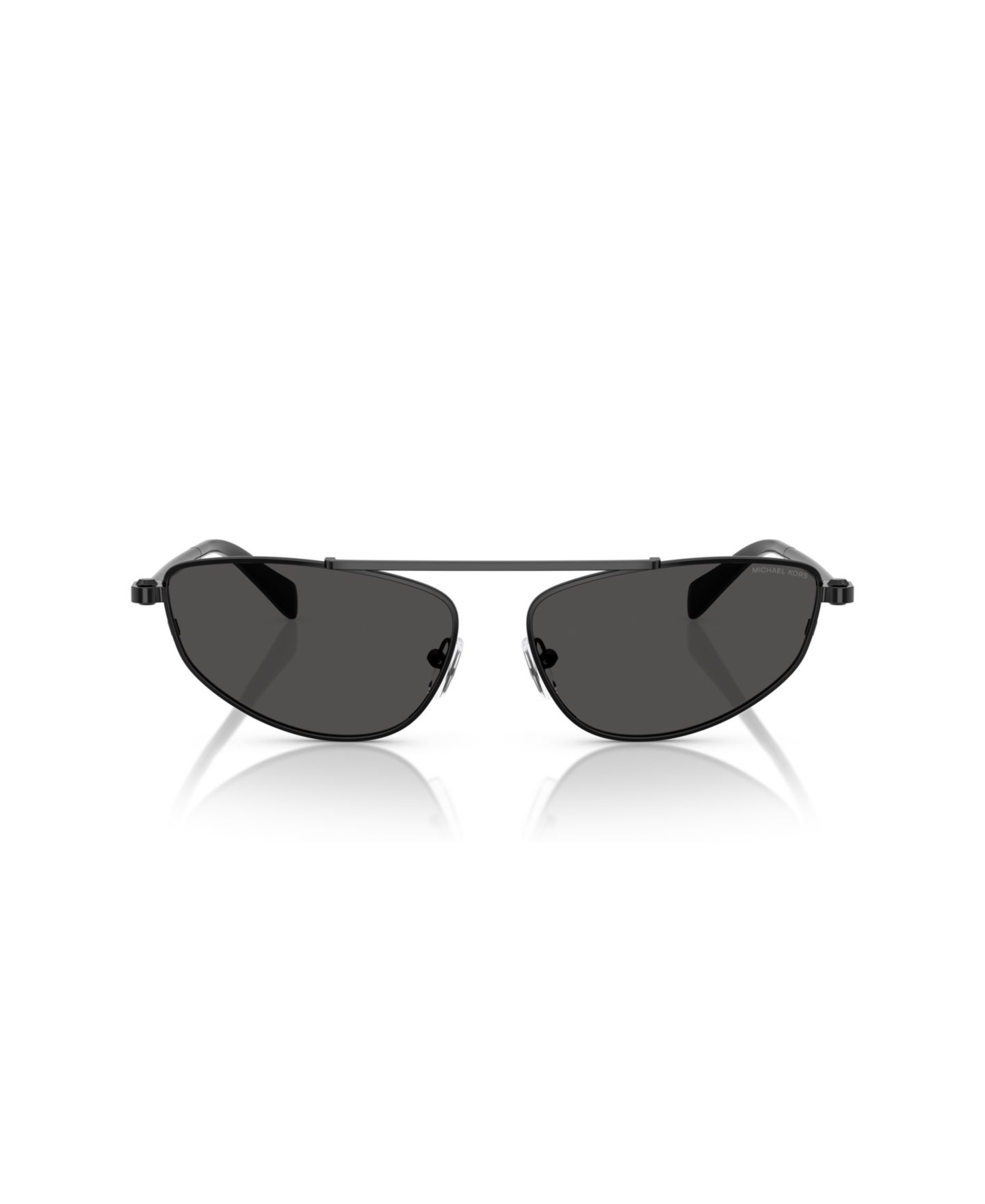 Женские солнцезащитные очки Michael Kors Buenos Aires Sunglasses, MK1164, цвет: Чёрный блестящий — фото 5