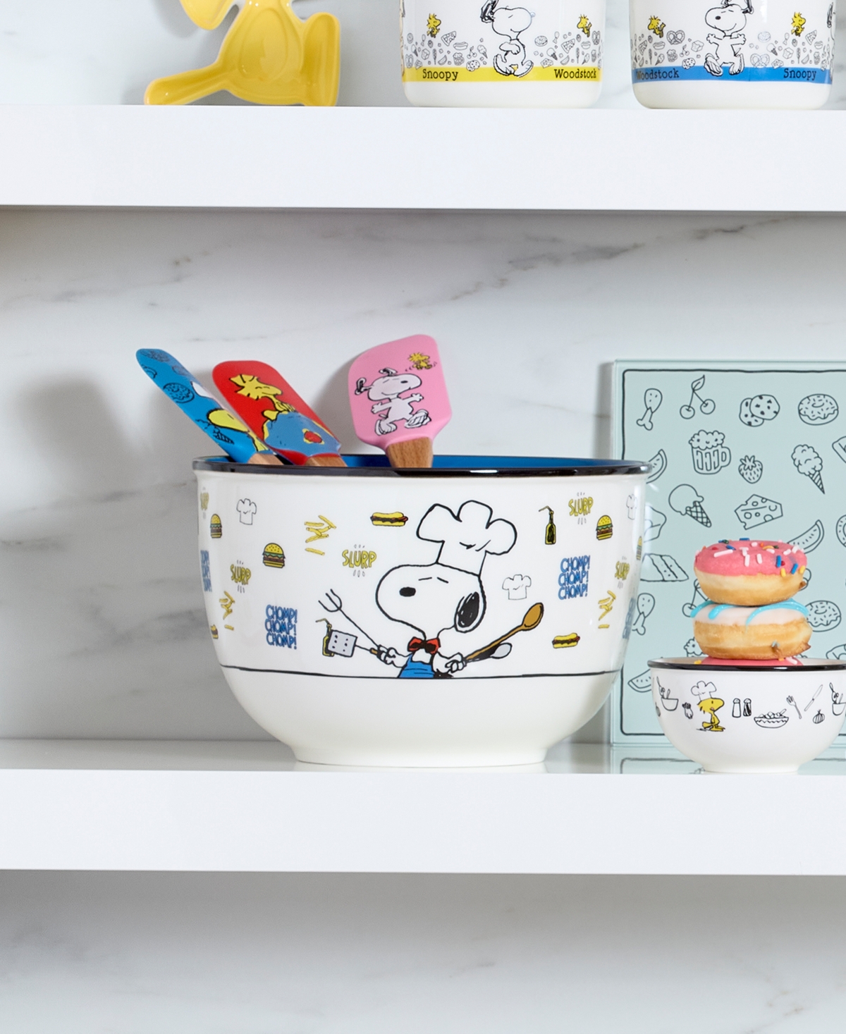 Lenox Chef Snoopy Pink Spatulas, Set of 2