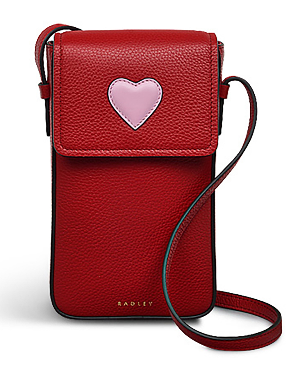 My Love Medium Phone Crossbody Wallet - Poinsettia