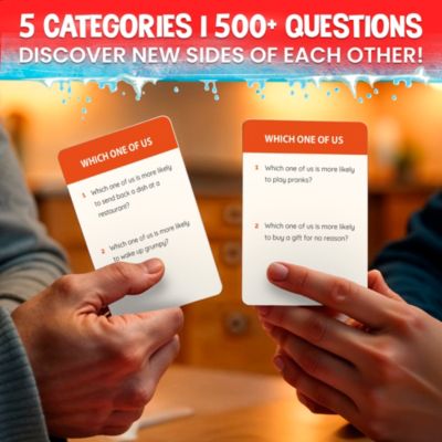 Engaging Couples Conversation Cards - Fun Icebreakers for Adult Relationships