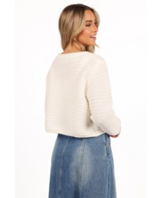 Women's Decket Button Front Cardigan