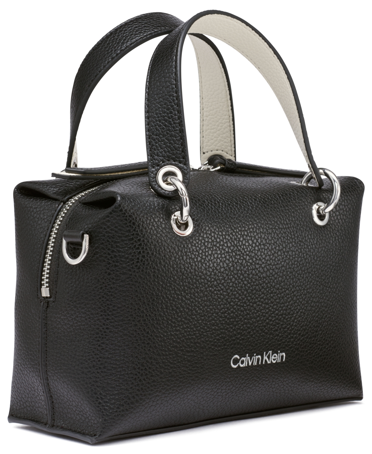 Calvin Klein Cali Small Crossbody Bag In Black,white