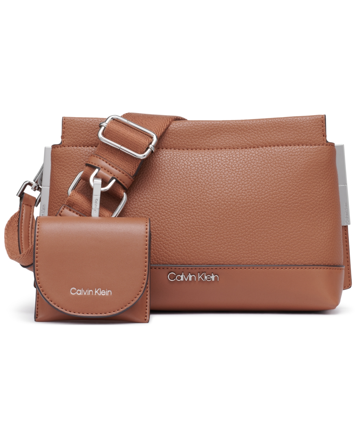 Bianca Adjustable Crossbody Bag - Caramel