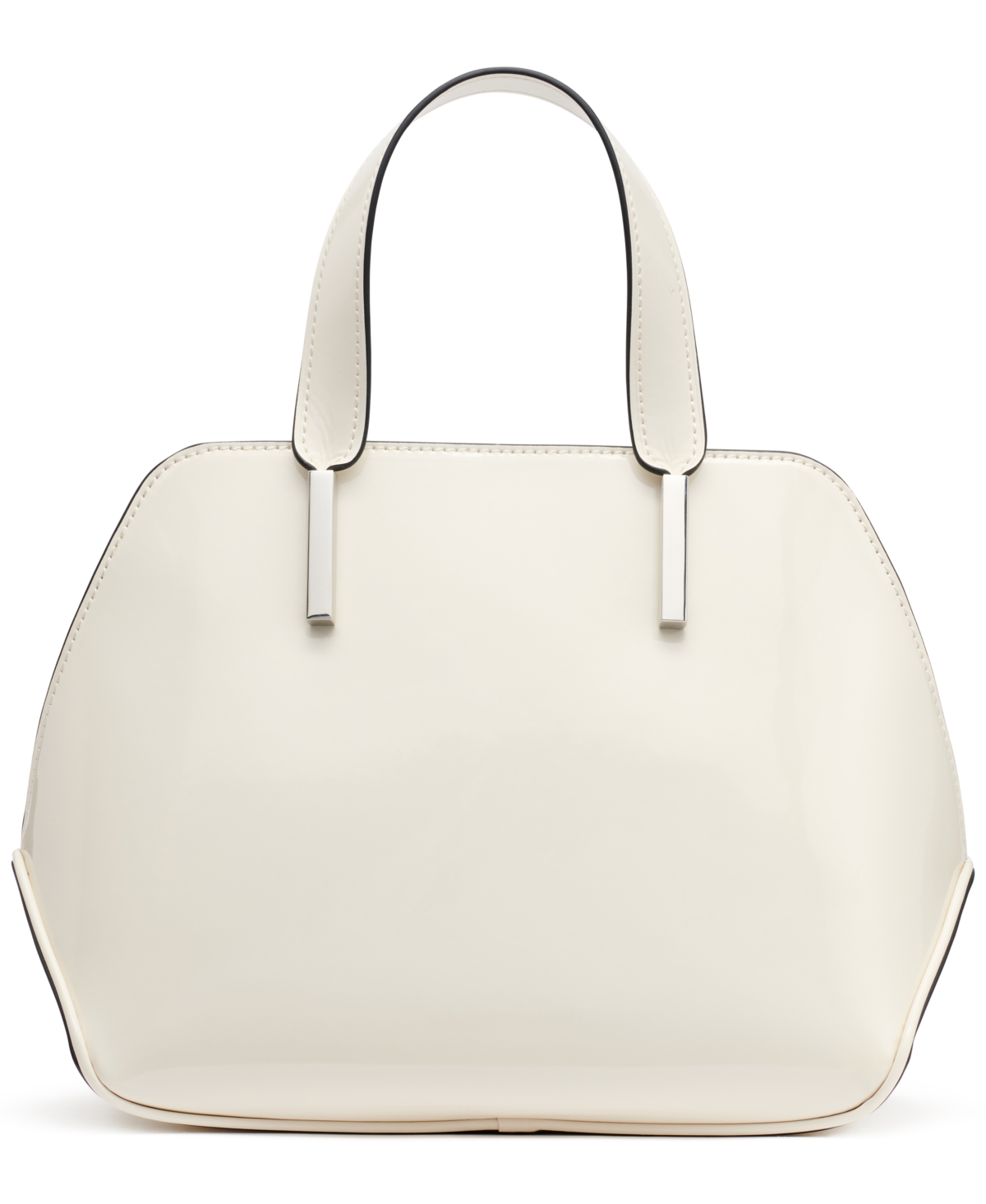 Calvin Klein Audrey Floral Emboss Crossbody In Cerb White