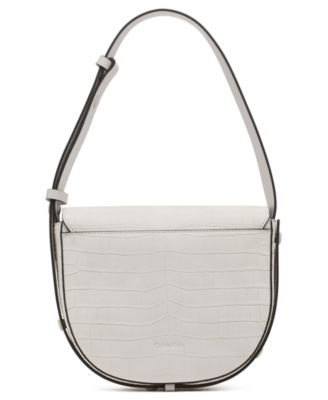 Crisell Soft Croco Saddle Crossbody