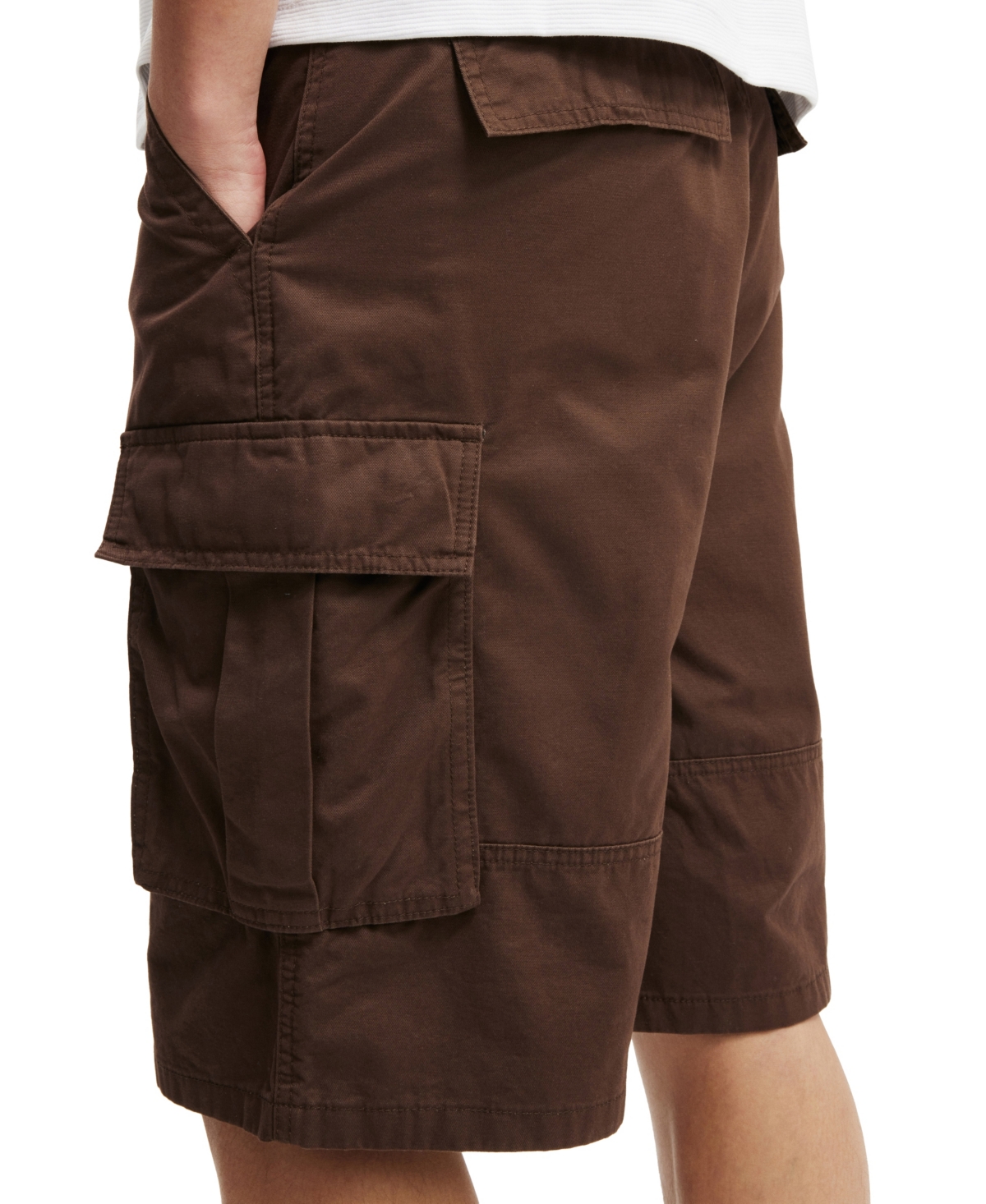 COTTON ON MEN'S BAGGY CARGO SHORTS 