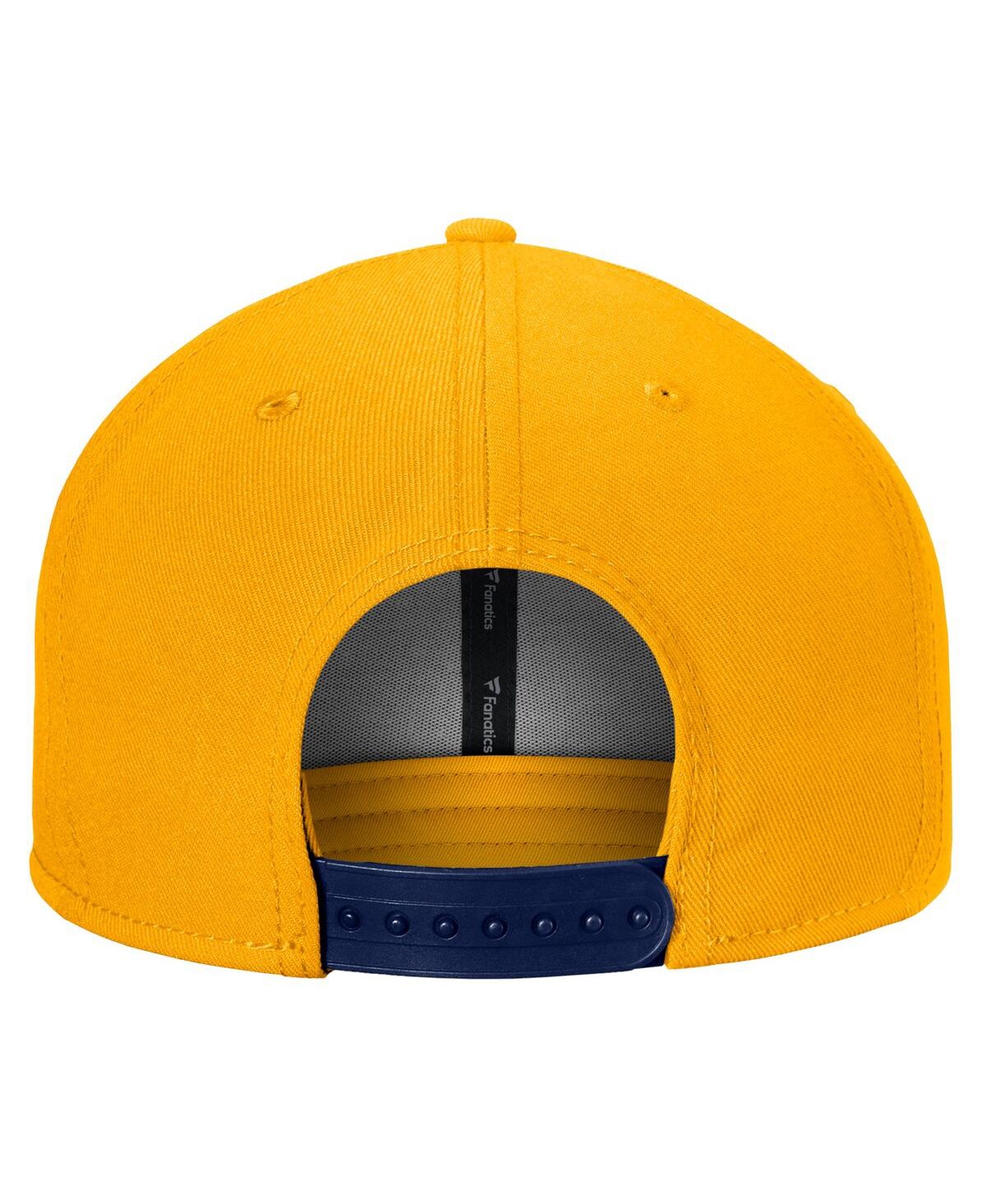 Fanatics Men's Gold St. Louis Blues Fundamental Adjustable Hat In Gold