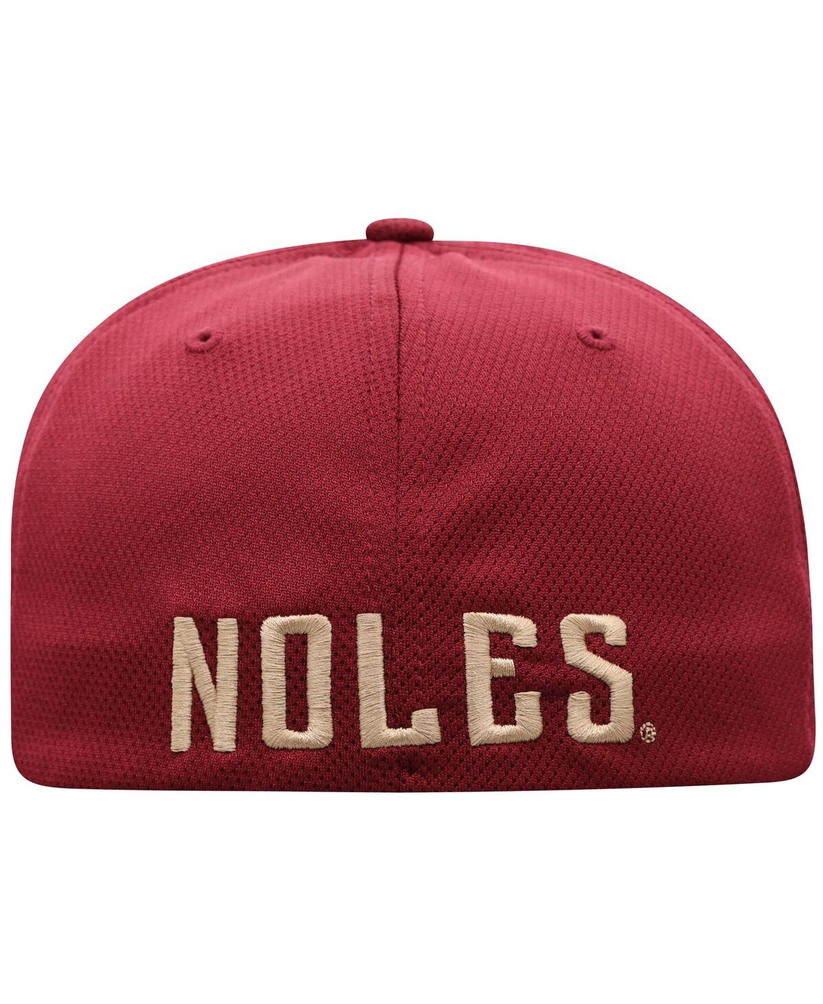 Top Of The World Men's Garnet Florida State Seminoles Reflex 2.0 Flex Fit Hat In Garnet