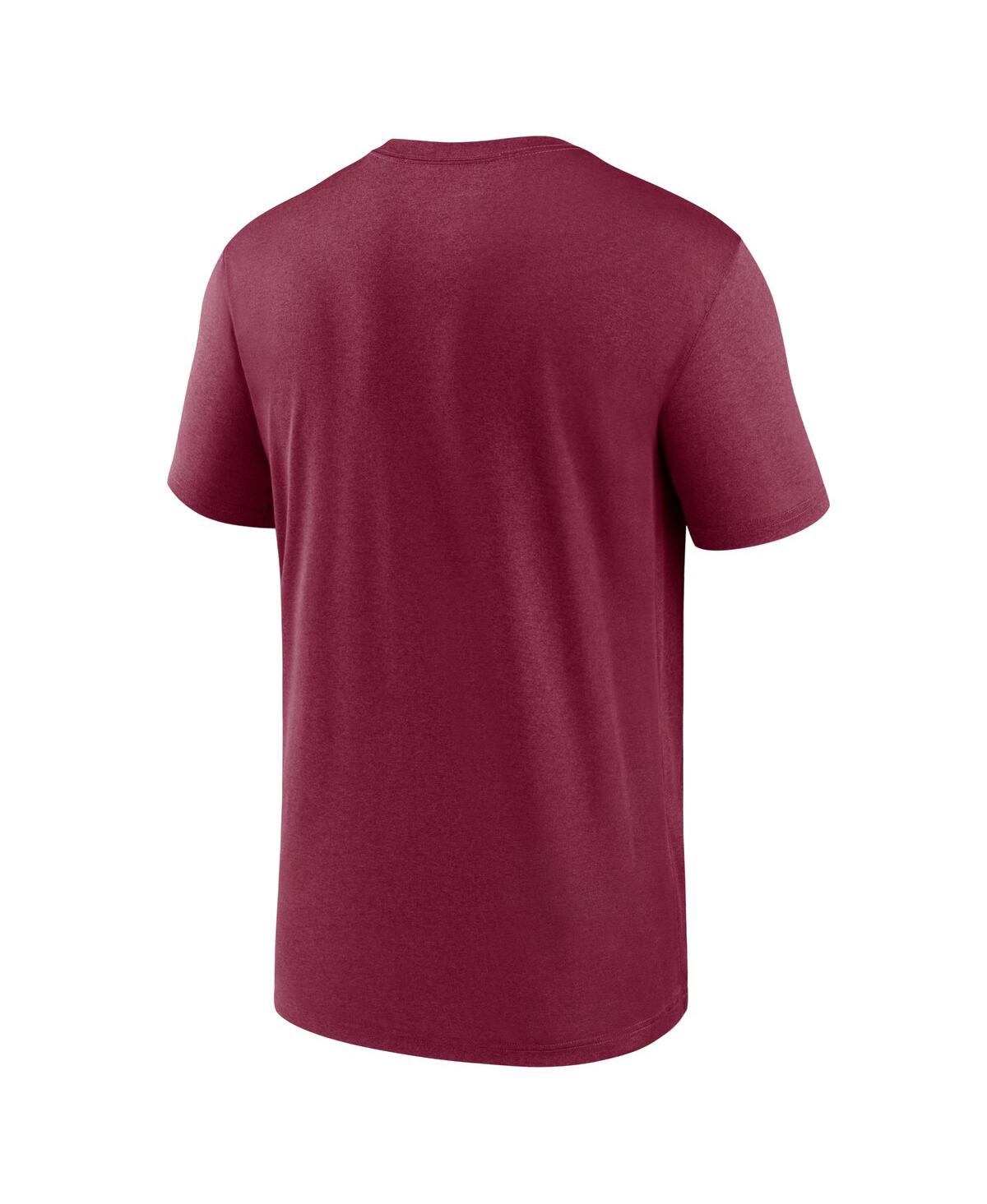 Nike Men's Garnet Florida State Seminoles Primary Logo Legend Performance T-shirt In Purple