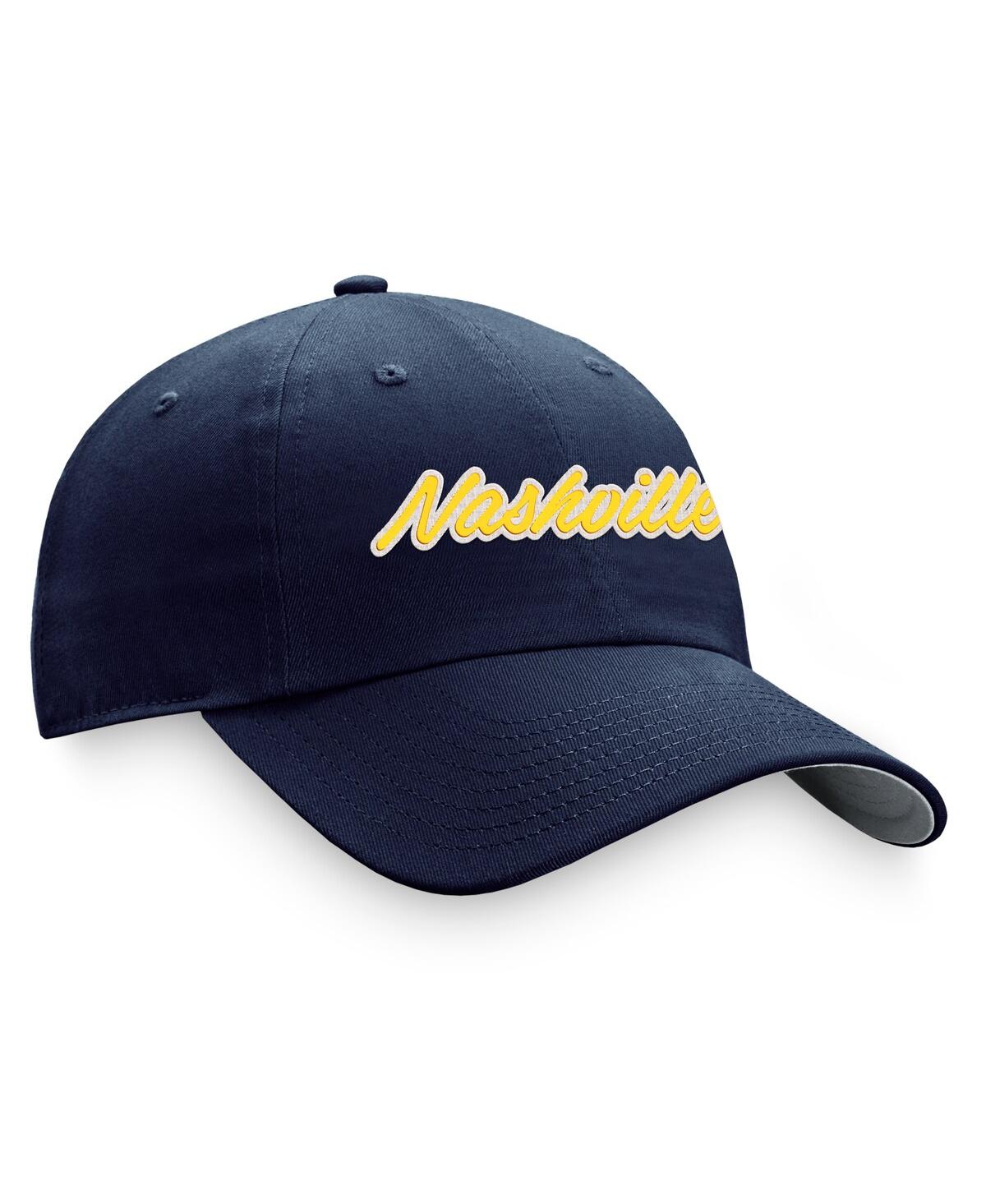 Fanatics Women's Navy Nashville Predators Breakaway Adjustable Hat In Navy