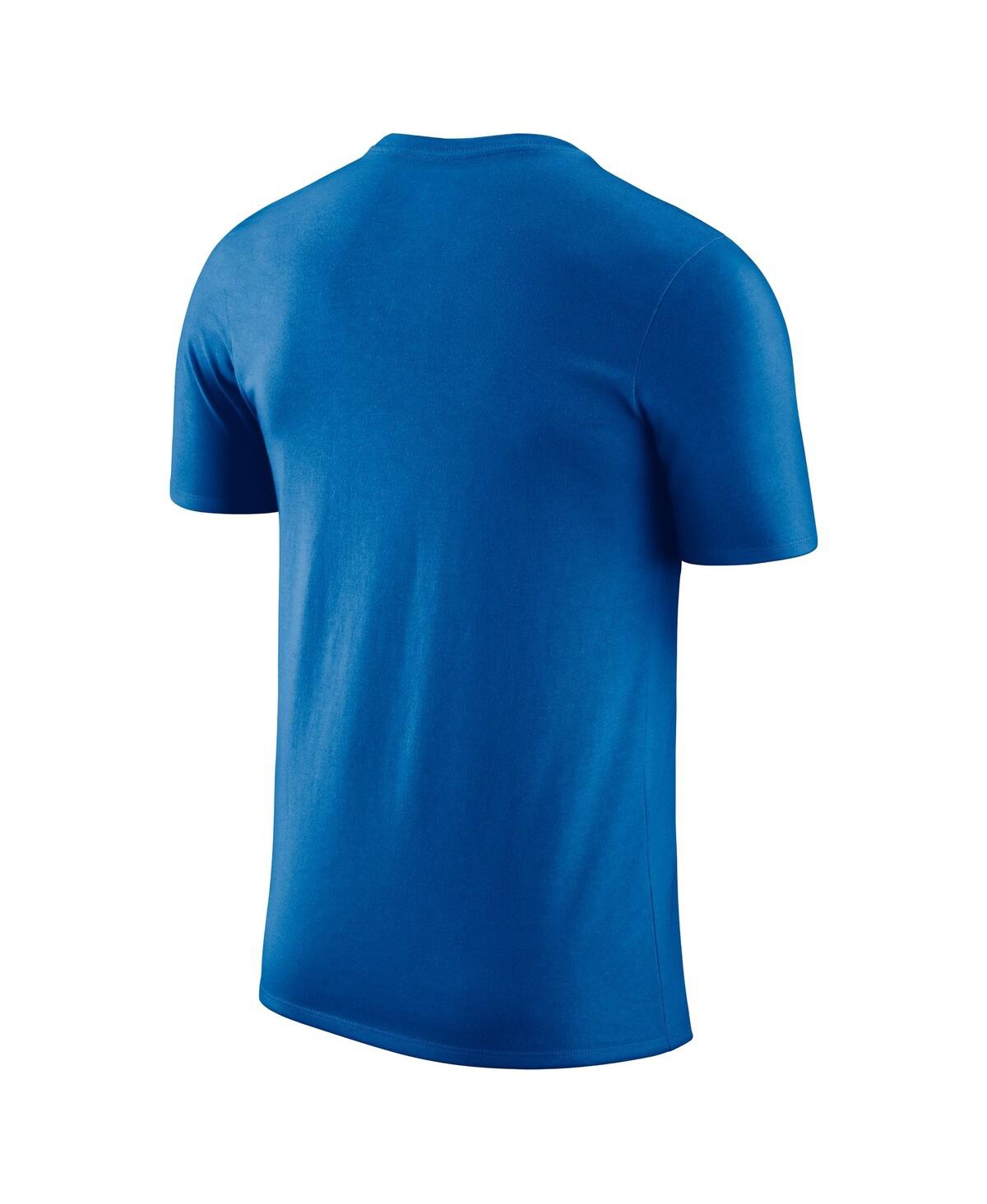 Nike Dallas Mavericks Courtside  Men's Nba T-shirt In Royal