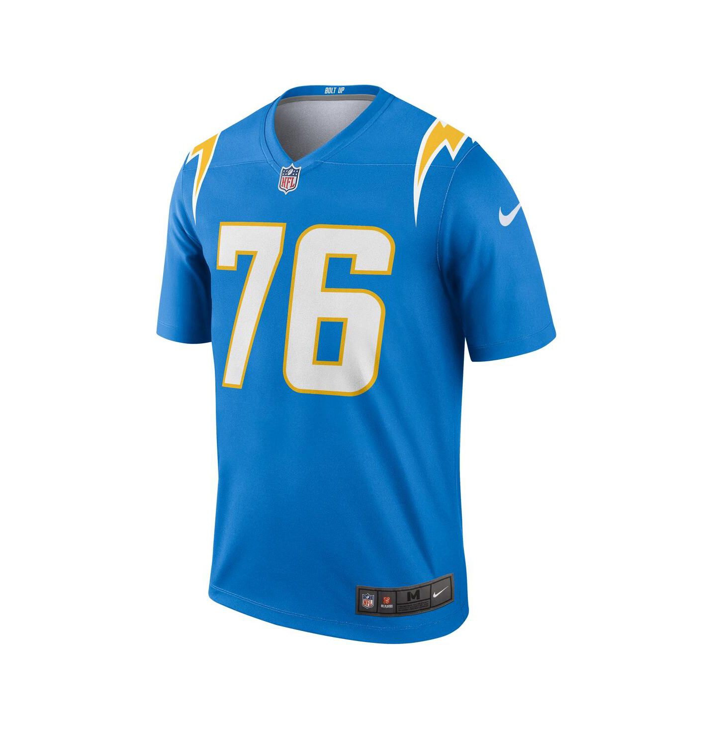 Мужской топ Nike Joe Alt Powder Blue Los Angeles Chargers Team Legend Player Performance Jersey — фото 3