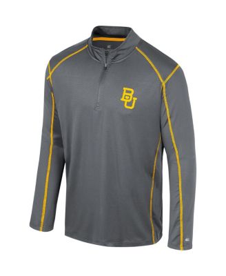 Men's Black Baylor Bears Cameron Quarter-Zip Windshirt