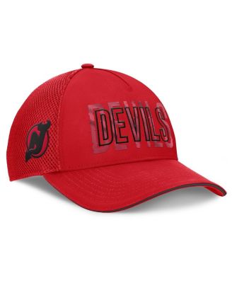 Fanatics - Men's Red New Jersey Devils Fundamental Flex Hat